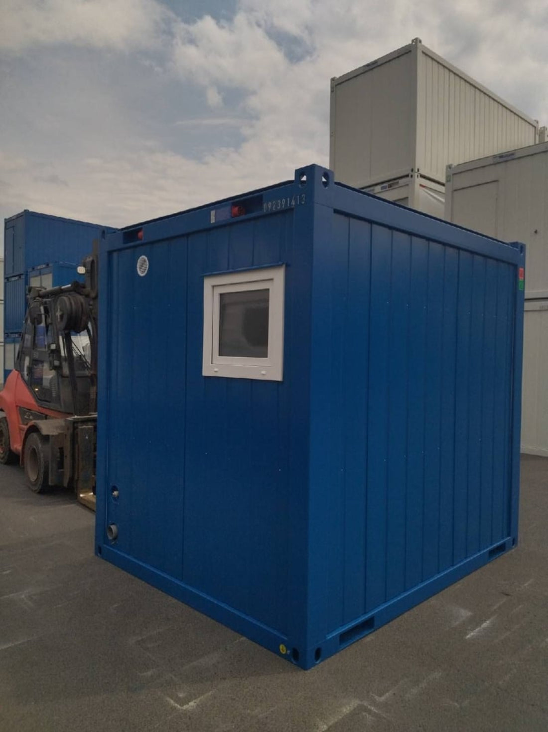 10' Herren WC-Container