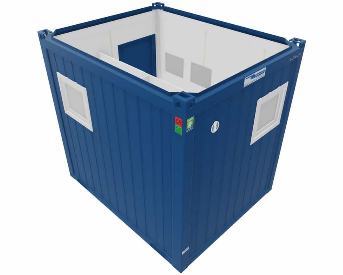 10' Herren WC-Container