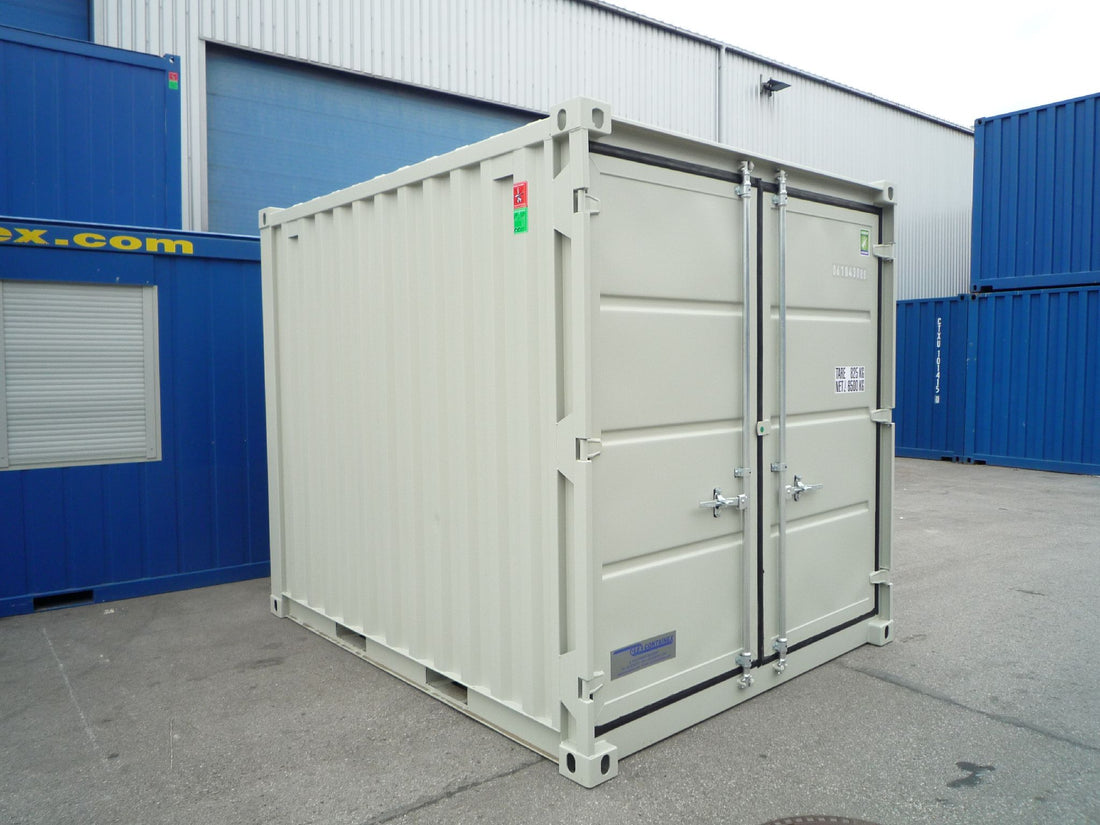 10' Lagercontainer (Reinweiß)