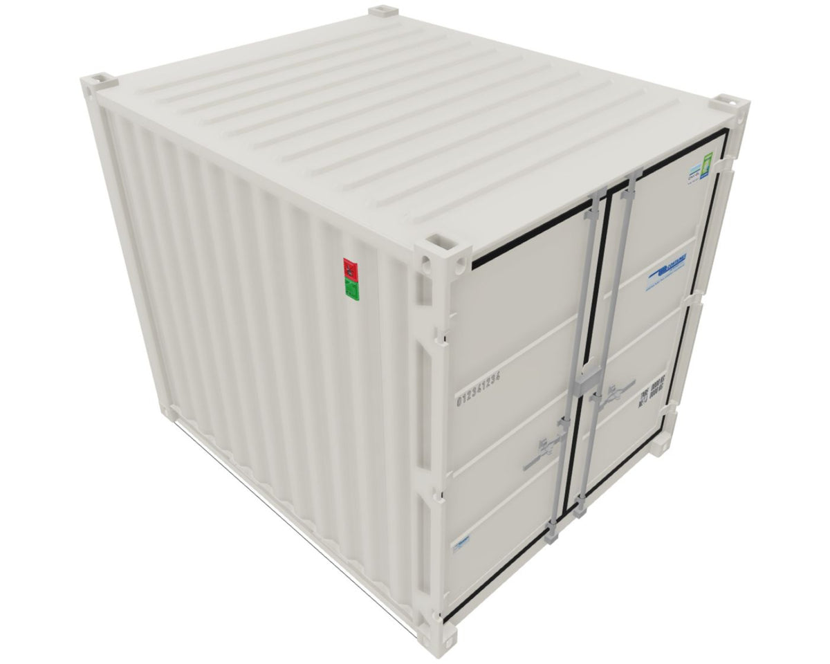 10' Lagercontainer (Reinweiß)