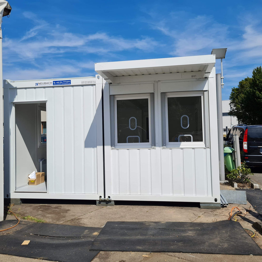 2x Bürocontainer 20‘