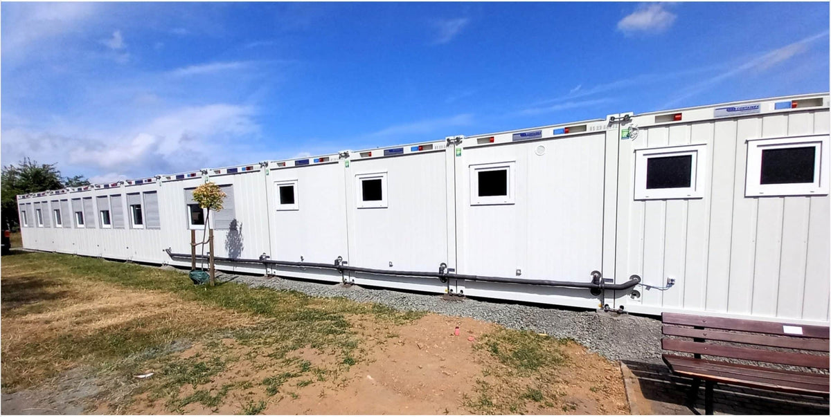 Containeranlage 23×20’+6×16′+1×10′