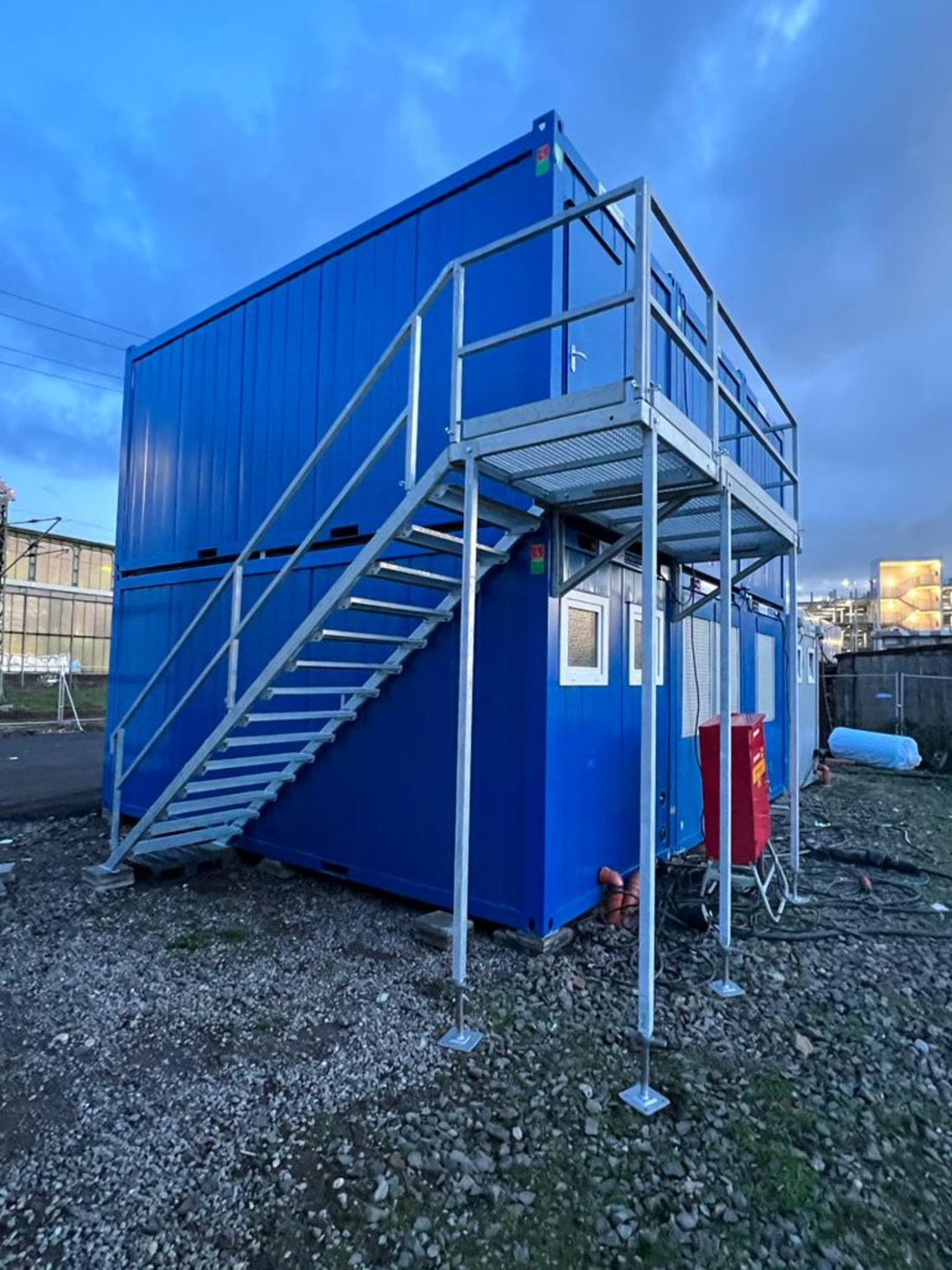 6x Bürocontainer 20‘