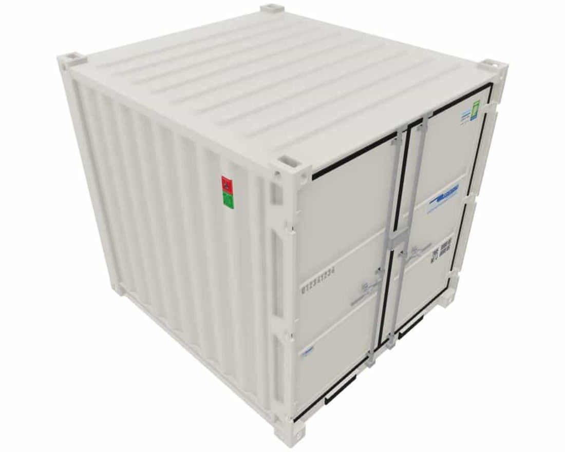 8' Lagercontainer (Reinweiß)