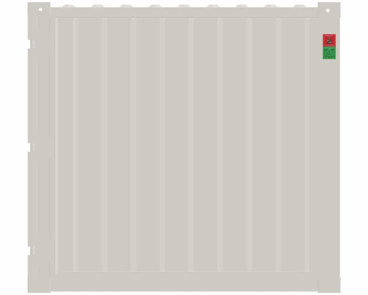 8' Lagercontainer (Reinweiß)