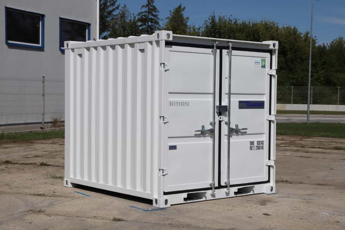 8' Lagercontainer (Reinweiß)
