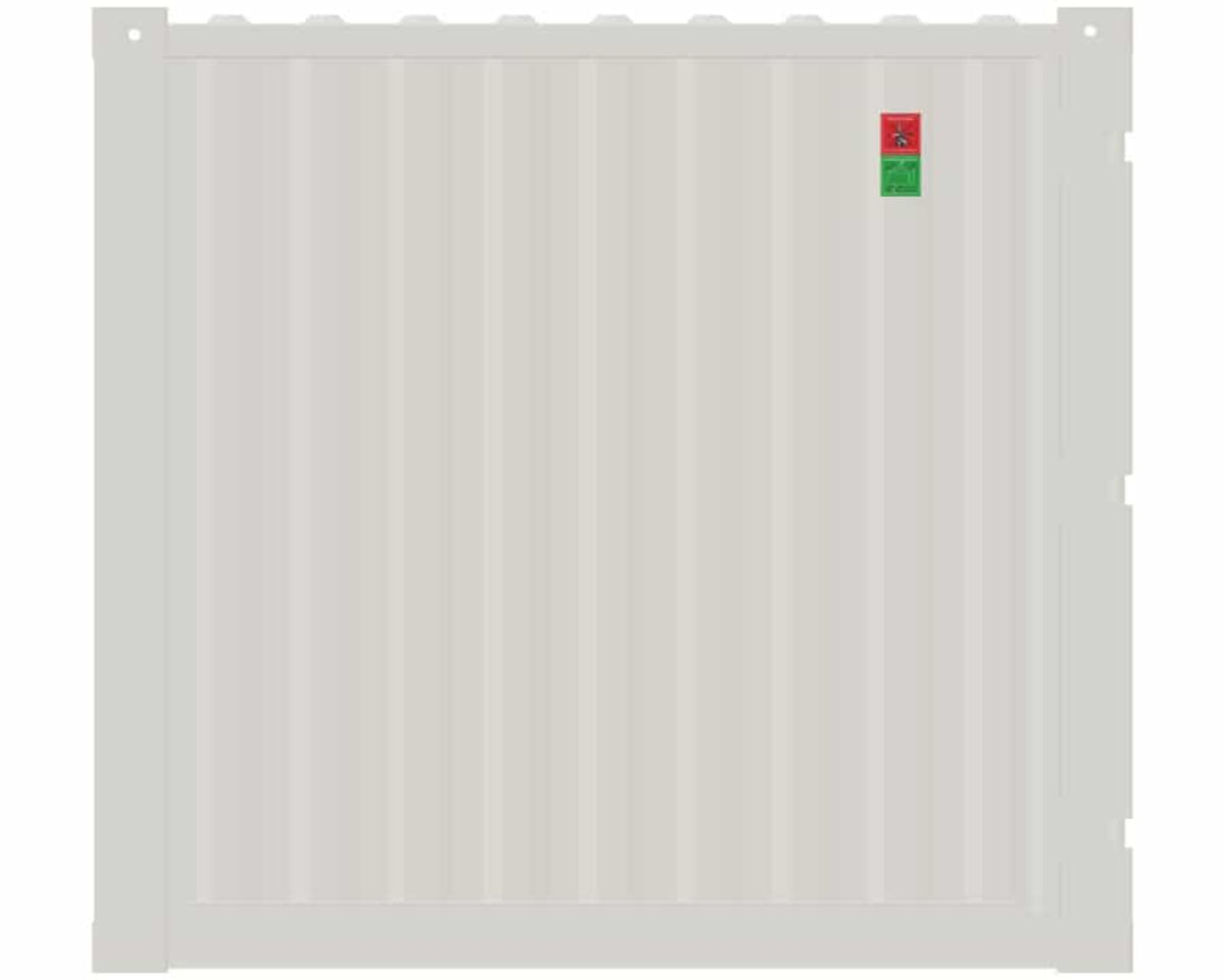 8' Lagercontainer (Reinweiß)