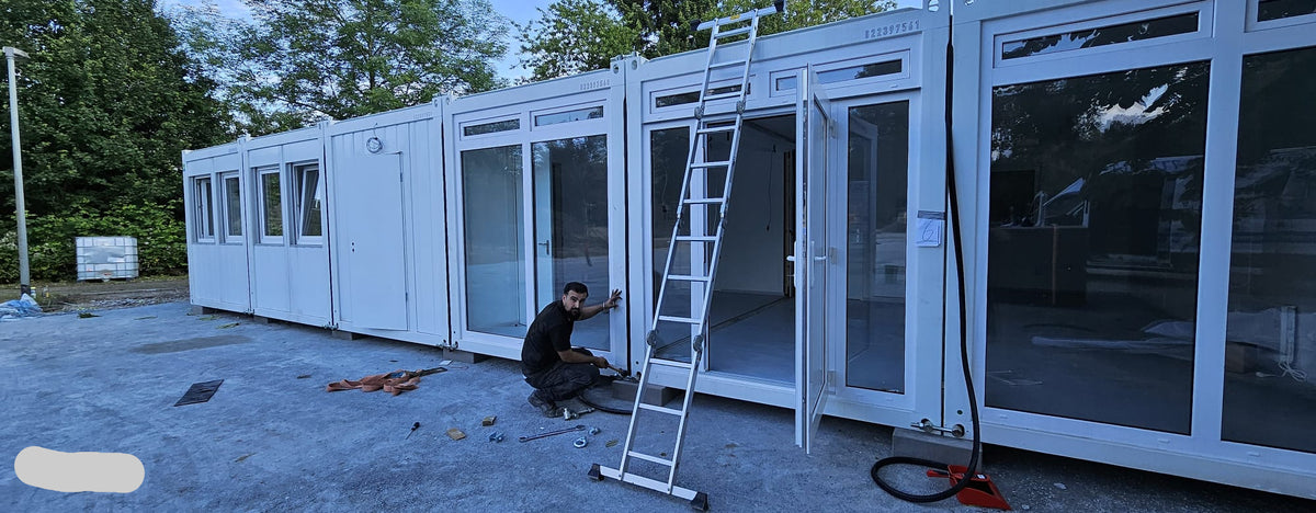 8x Bürocontainer 24‘