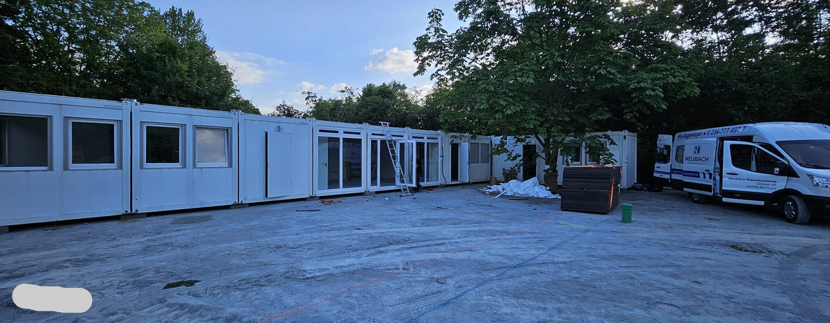 8x Bürocontainer 24‘