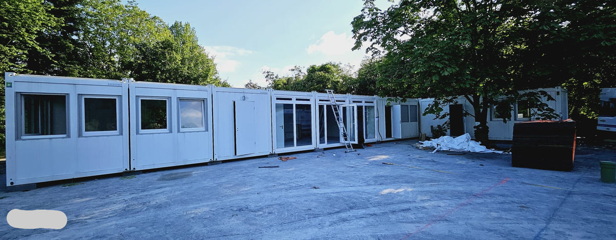 8x Bürocontainer 24‘