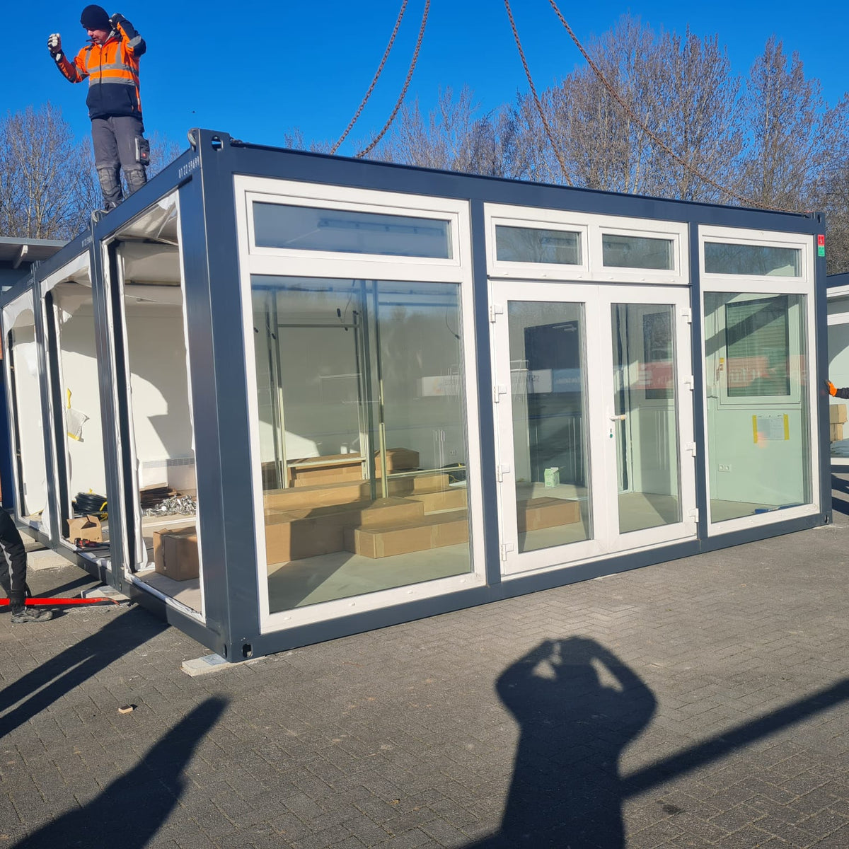 9x Bürocontainer 20‘