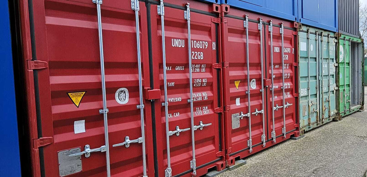 20´ Seecontainer (Feuerrot)