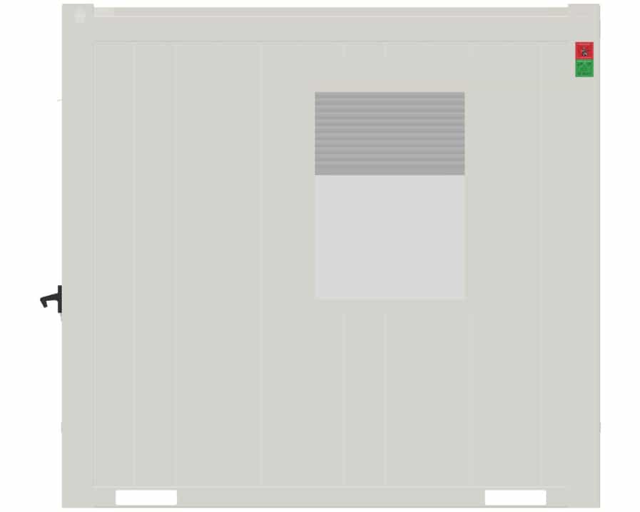 10' Bürocontainer CLASSIC Line (Reinweiß)