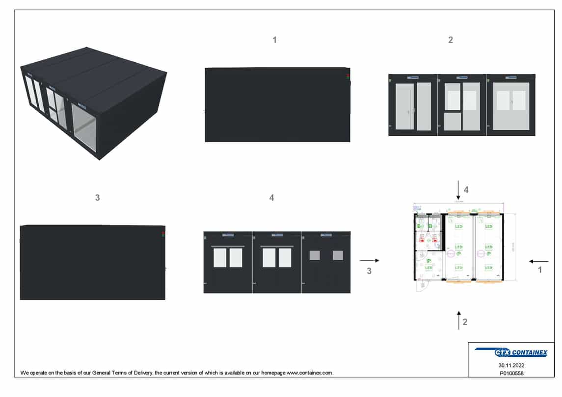 20′ Containeranlage PLUS Line