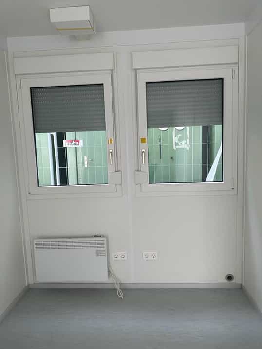 20' Bürocontainer CLASSIC Line (Enzianblau)